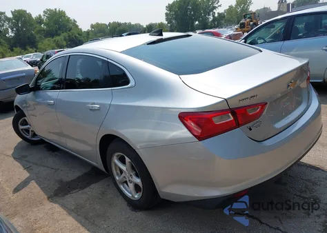 2017 Chevrolet Malibu Ls из США, поврежденный, VIN 1G1ZB5STXHF215165